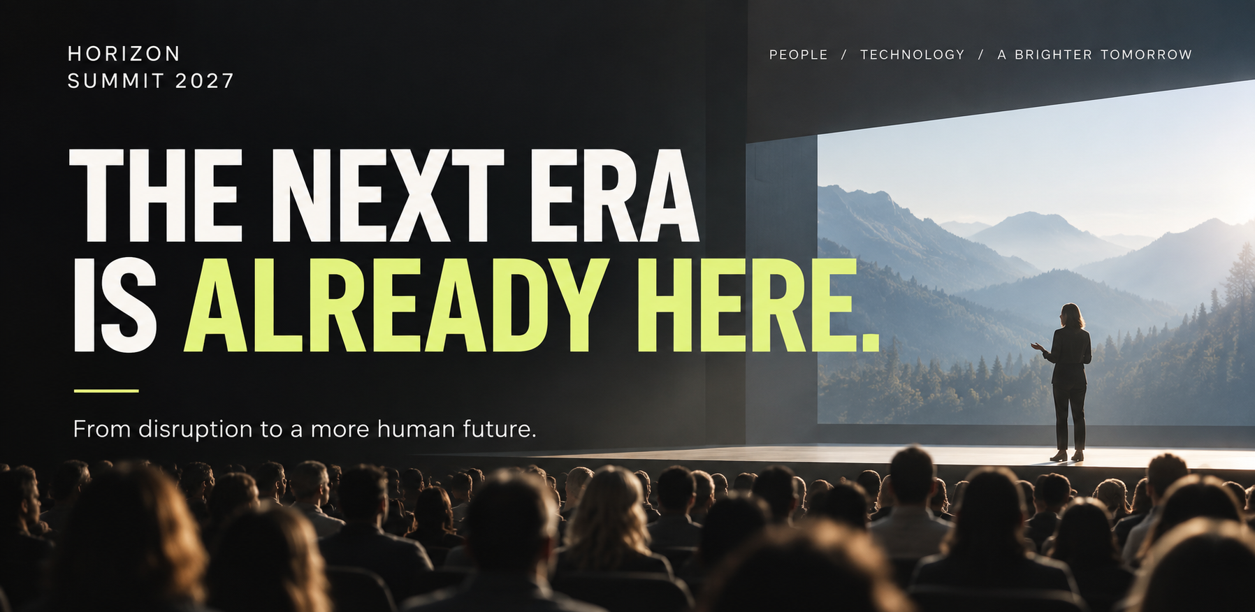 Event and keynote presentation